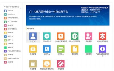 定制化移動辦公APP 打造企業專屬的“釘釘”“紛享銷客”，實現企業辦公管理一體化ERP定制